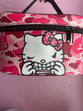 Pink HK Toiletry Makeup Bag