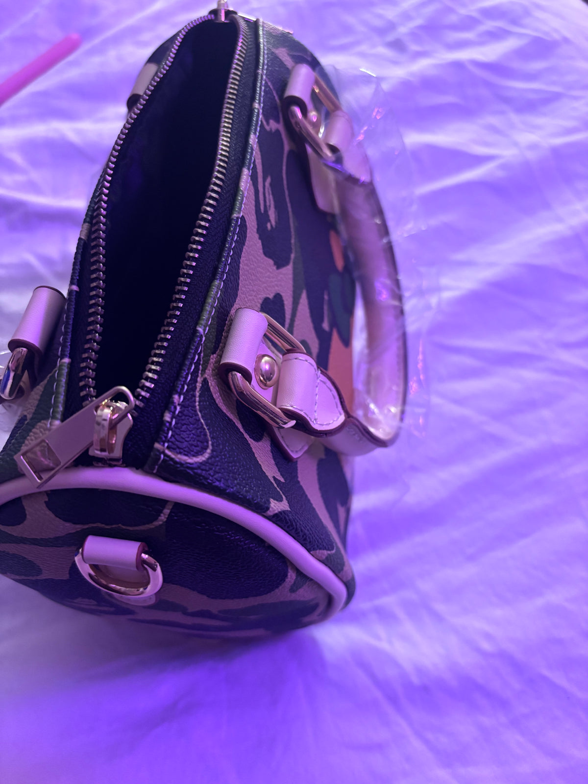 Brown HK Camo X APE Handbag